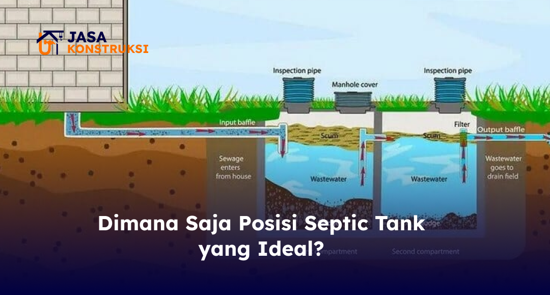 Dimana Saja Posisi Septic Tank yang Ideal?
