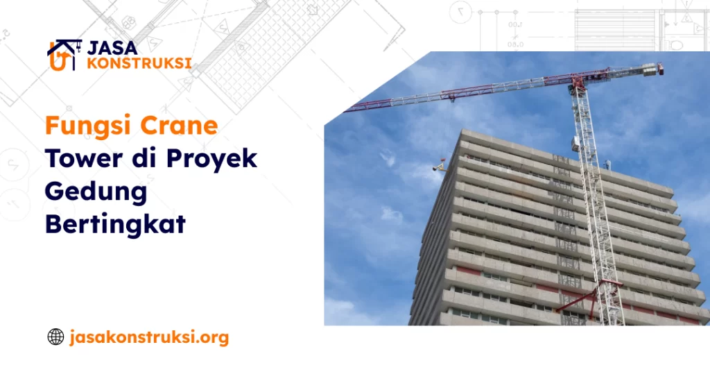 Fungsi Crane Tower Di Proyek Gedung Bertingkat