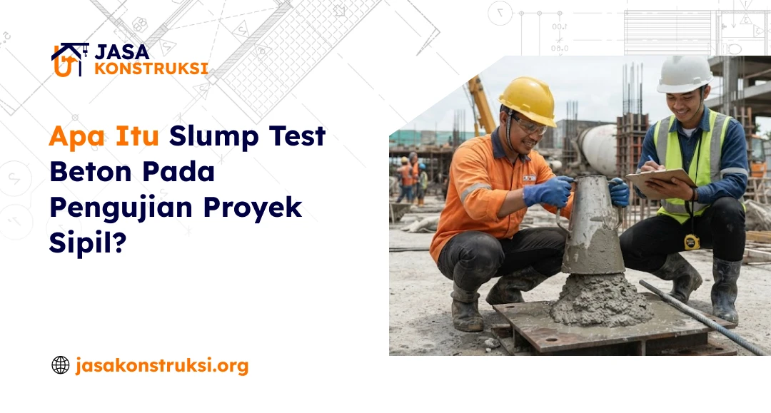 Apa Itu Slump Test Beton Pada Pengujian Proyek Sipil?