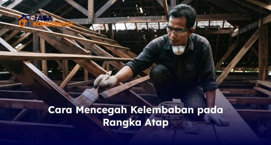 Cara Mencegah Kelembaban pada Rangka Atap