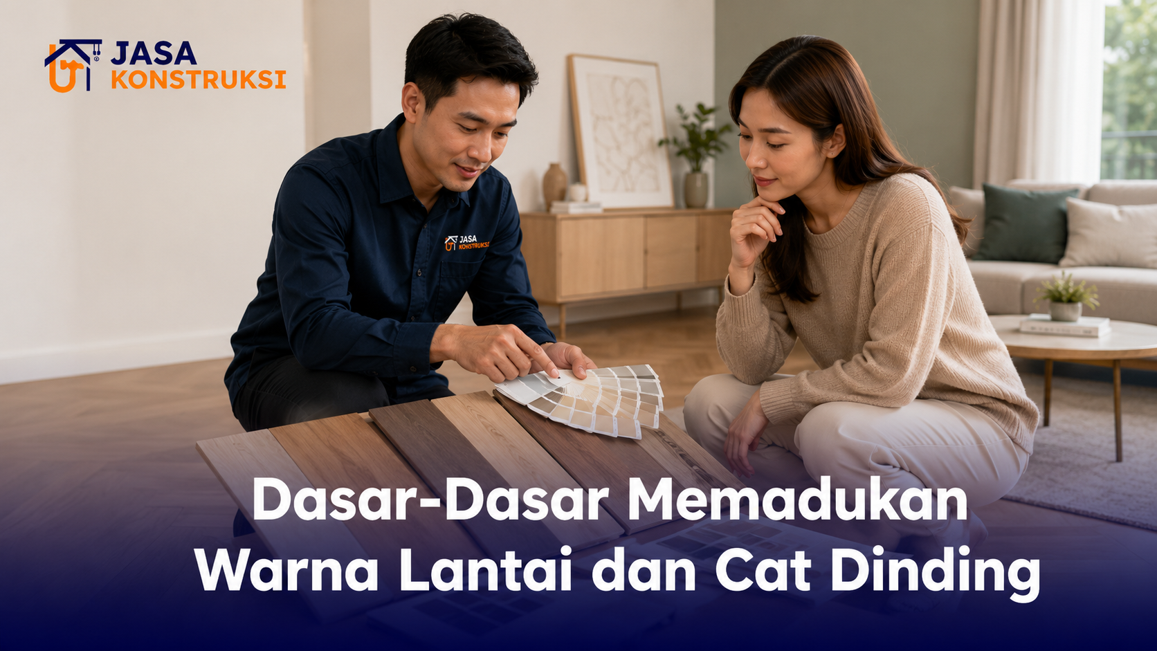 Dasar-Dasar Memadukan Warna Lantai dan Cat Dinding