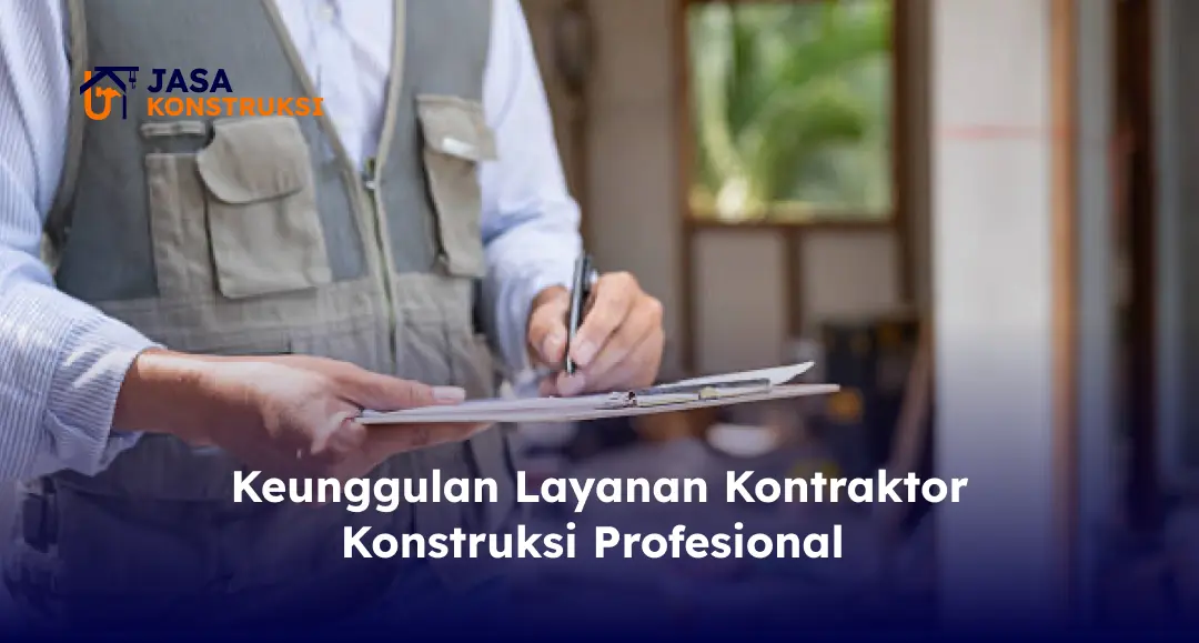 Keunggulan Layanan Kontraktor Konstruksi Profesional