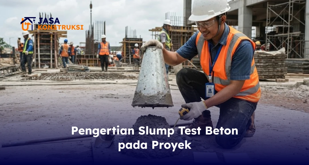 Pengertian Slump Test Beton pada Proyek