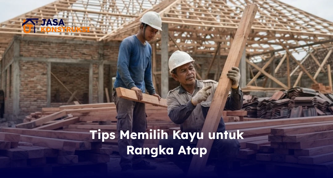 Tips Memilih Kayu untuk Rangka Atap
