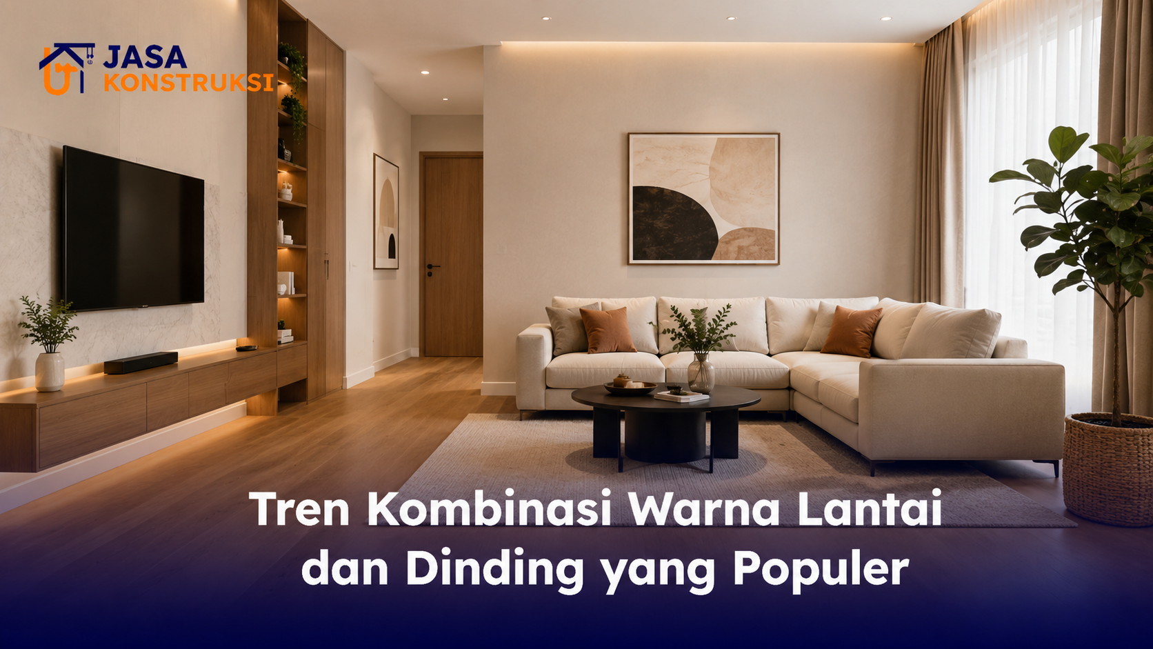 Tren Kombinasi Warna Lantai dan Dinding yang Populer (2)