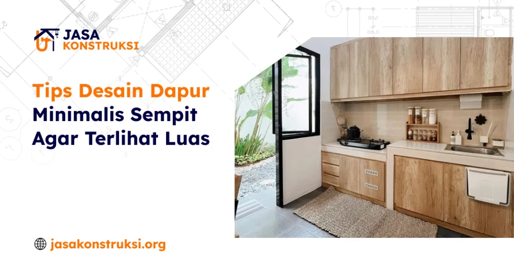 Tips Desain Dapur Minimalis Sempit Agar Terlihat Luas