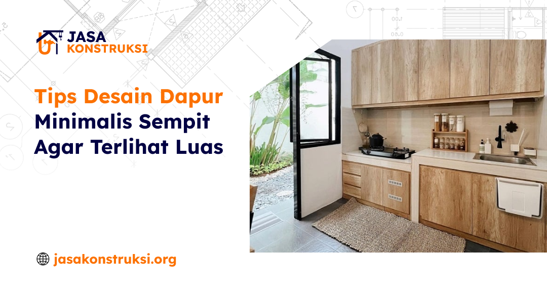 Tips Desain Dapur Minimalis Sempit Agar Terlihat Luas