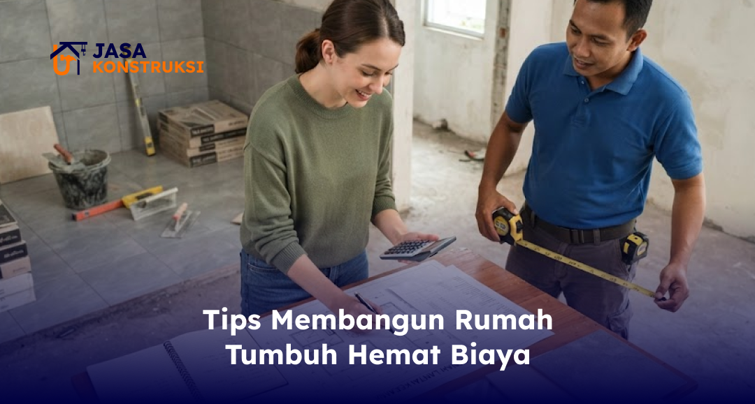 02 Tips Membangun Rumah Tumbuh Hemat Biaya