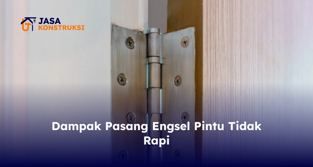 Dampak Pasang Engsel Pintu Tidak Rapi