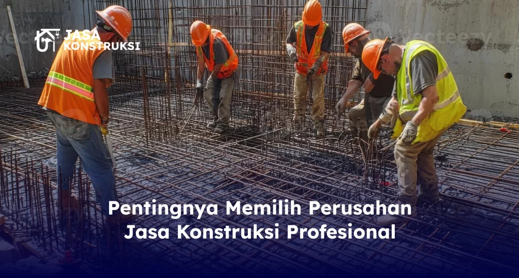 Pentingnya Memilih Perusahan Jasa Konstruksi Profesional