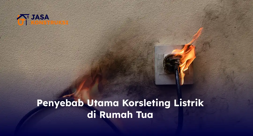 Penyebab Utama Korsleting Listrik di Rumah Tua