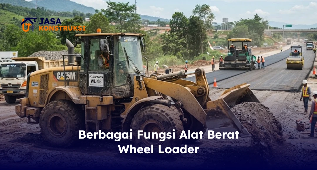 Berbagai Fungsi Alat Berat Wheel Loader