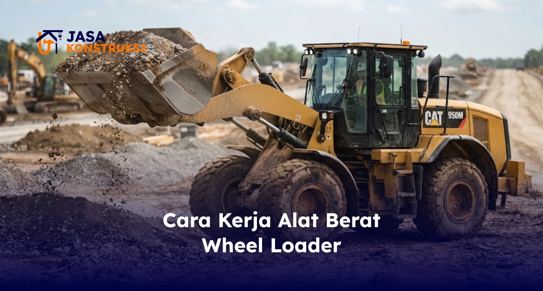 Cara Kerja Alat Berat Wheel Loader