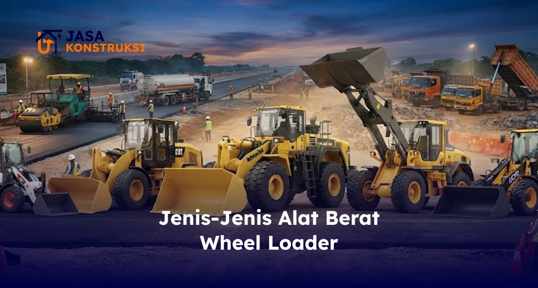 Jenis-Jenis Alat Berat Wheel Loader