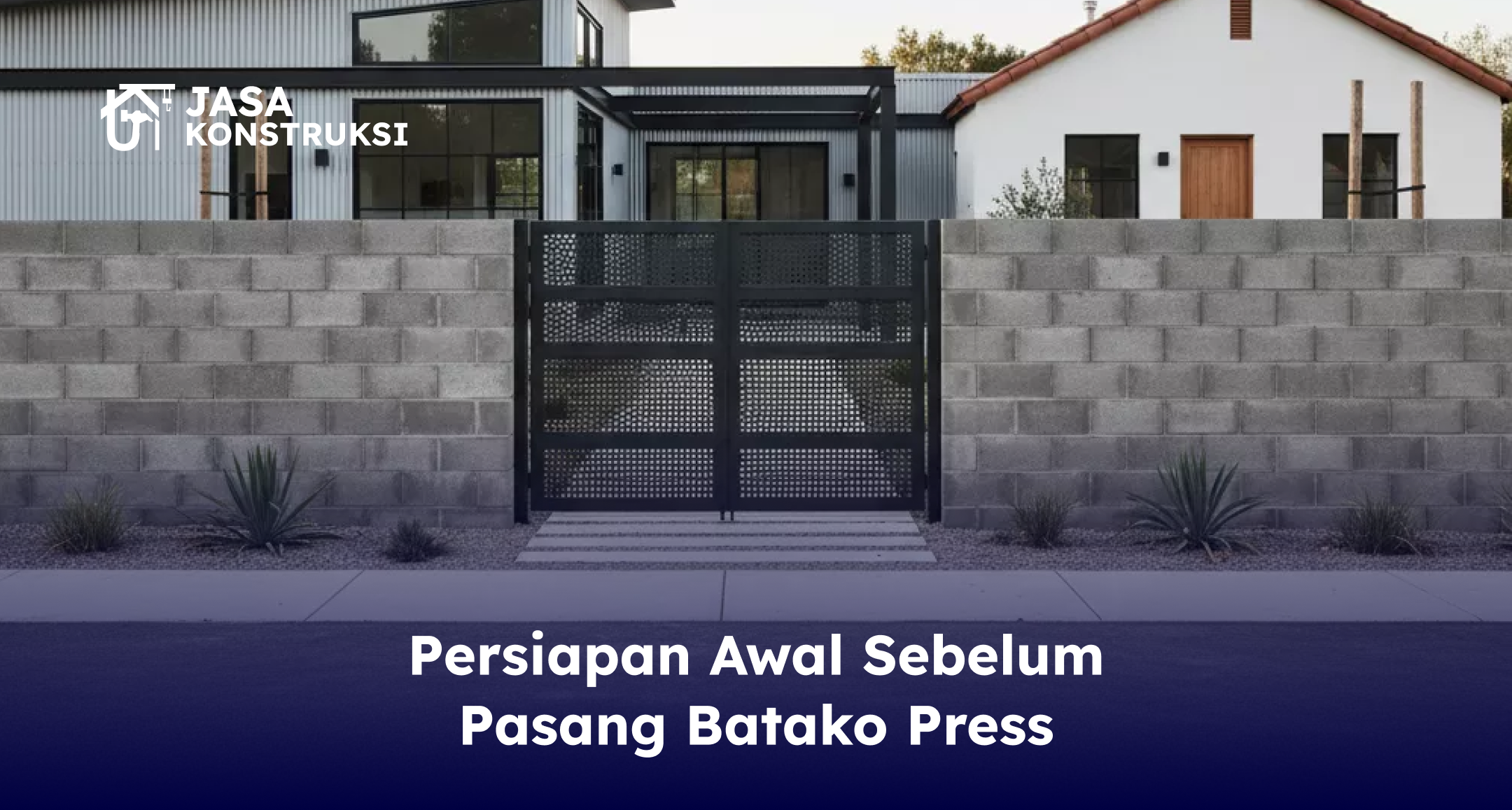 Persiapan Awal Sebelum Pasang Batako Press