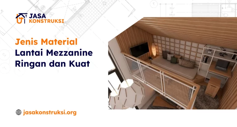 Jenis Material Lantai Mezzanine Ringan dan Kuat