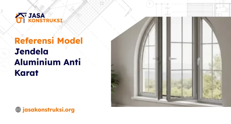Referensi Model Jendela Aluminium Anti Karat