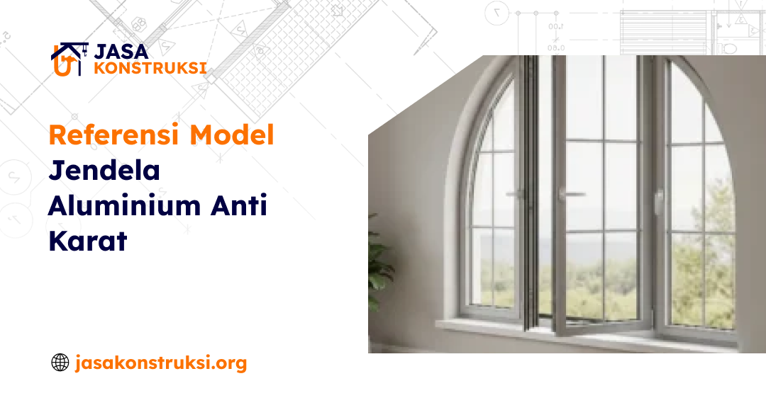 Referensi Model Jendela Aluminium Anti Karat