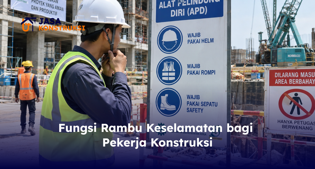 Fungsi Rambu Keselamatan bagi Pekerja Konstruksi