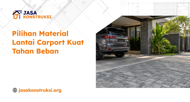 Material Lantai Carport