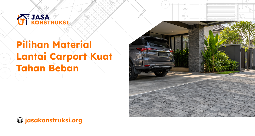 Material Lantai Carport